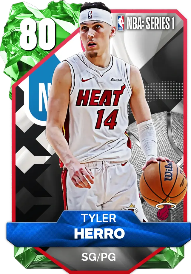 (EMERALD) Tyler Herro (80 OVR)