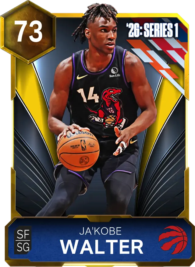 (GOLD) Ja'Kobe Walter (73 OVR)