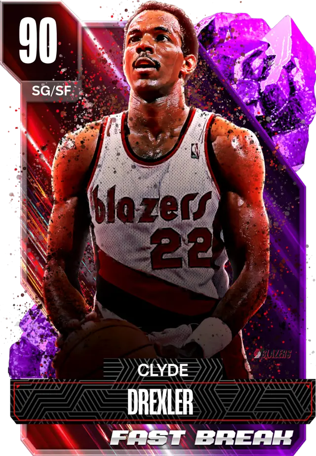 (AMETHYST) Clyde Drexler (90 OVR)
