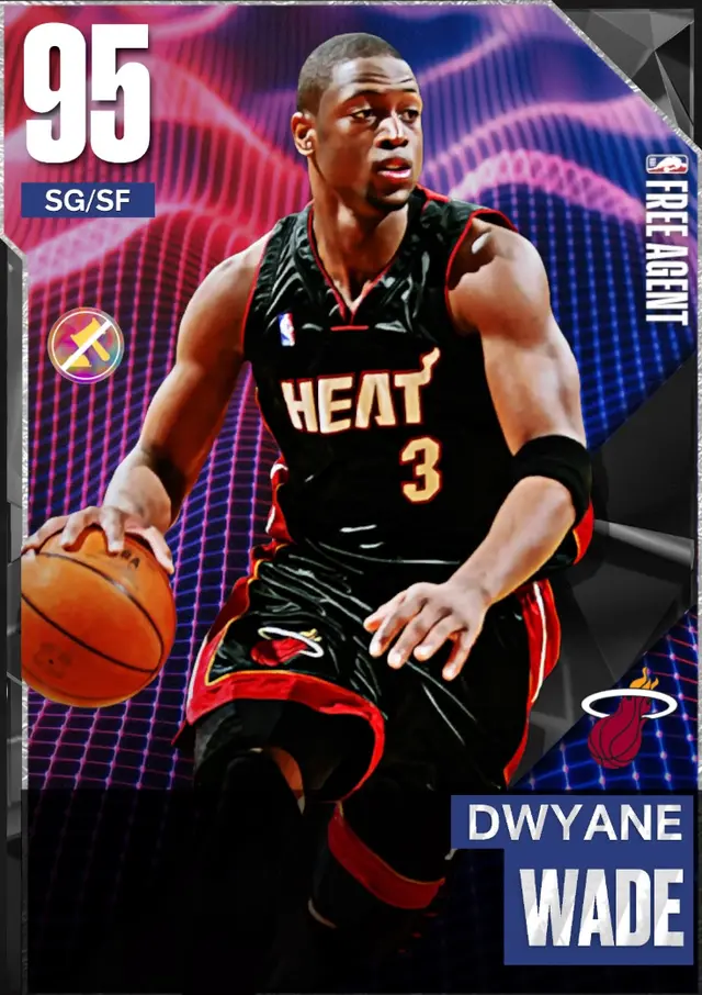 (FREEAGENT) Dwyane Wade (95 OVR)