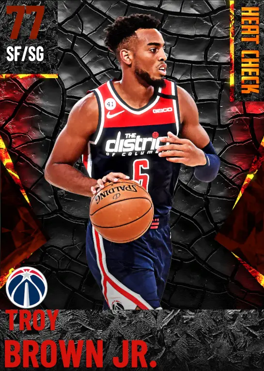 (GOLD) Troy Brown Jr. (77 OVR)