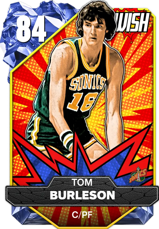 (SAPPHIRE) Tom Burleson (84 OVR)