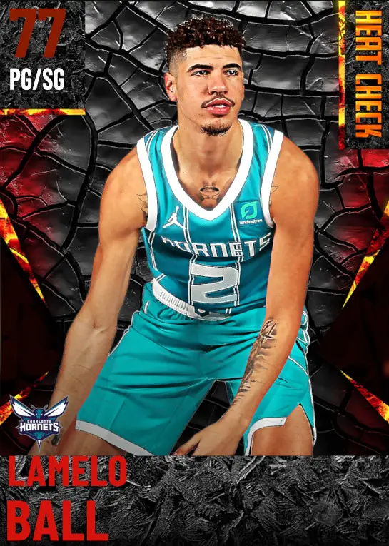(GOLD) LaMelo Ball (77 OVR)