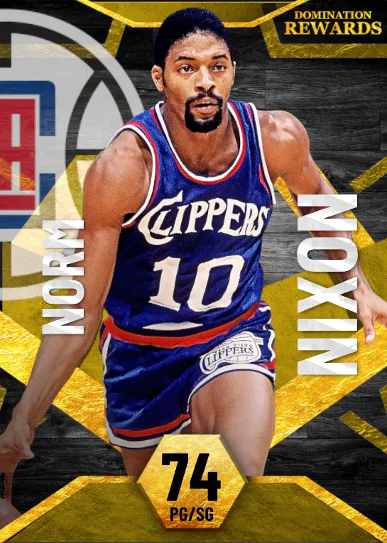 (GOLD) Norm Nixon (74 OVR)