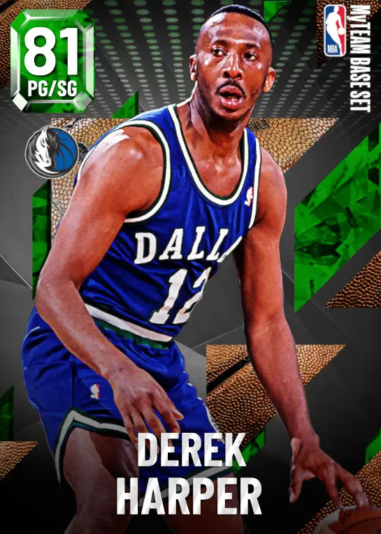 (EMERALD) Derek Harper (81 OVR)