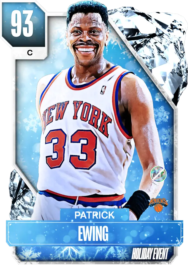 (DIAMOND) Patrick Ewing (93 OVR)