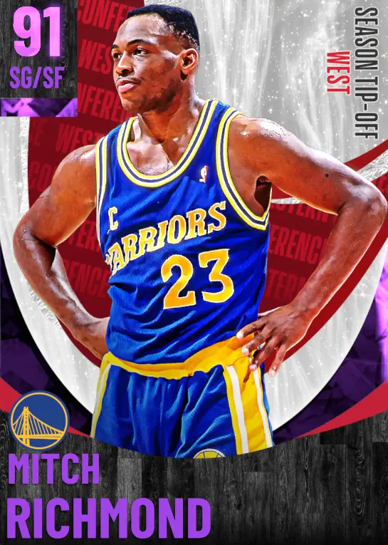 (AMETHYST) Mitch Richmond (91 OVR)