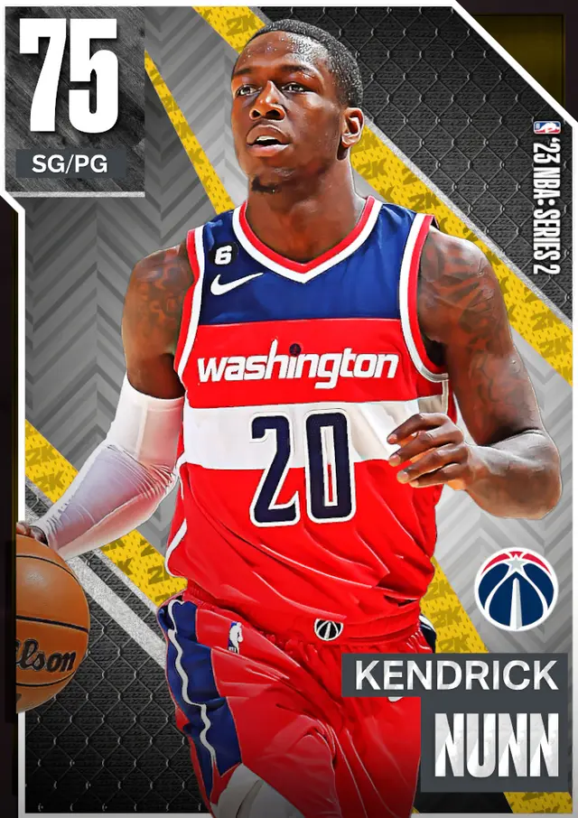 (GOLD) Kendrick Nunn (75 OVR)