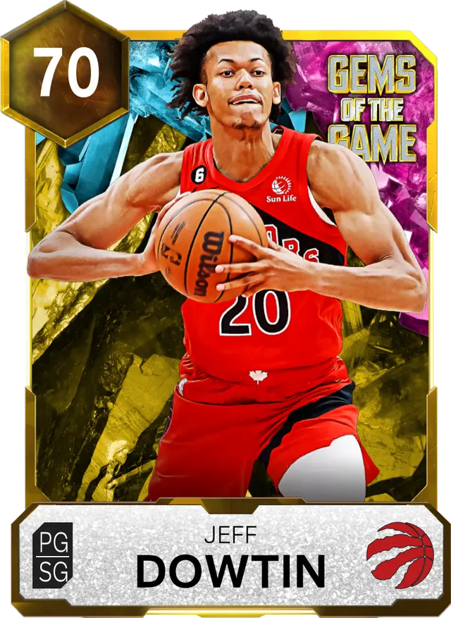 (GOLD) Jeff Dowtin (70 OVR)