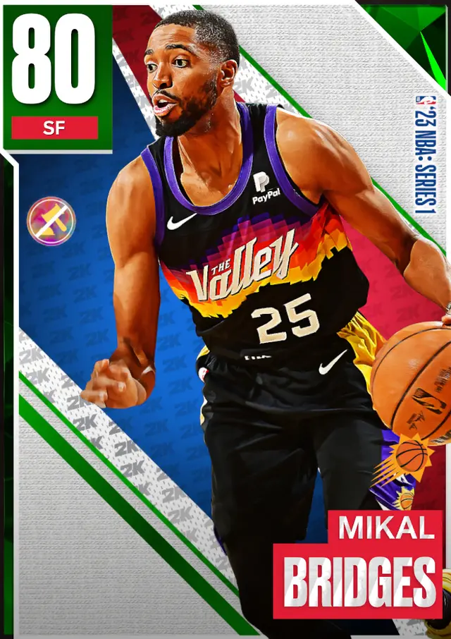 (EMERALD) Mikal Bridges (80 OVR)