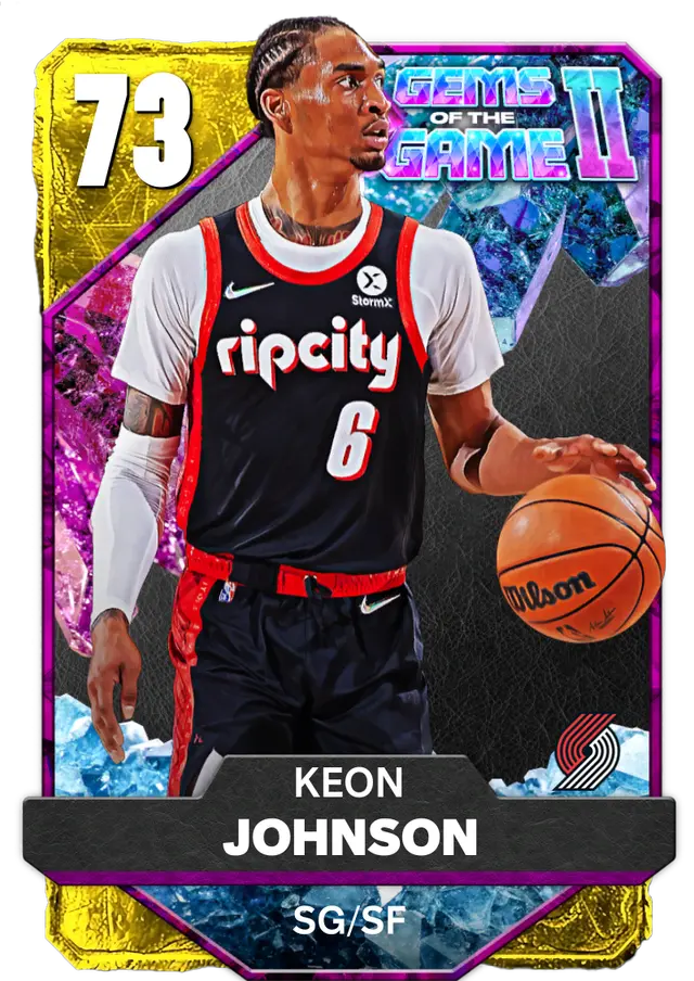 (GOLD) Keon Johnson (73 OVR)