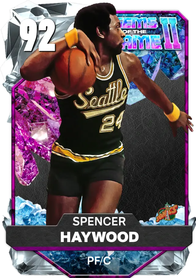 (DIAMOND) Spencer Haywood (92 OVR)