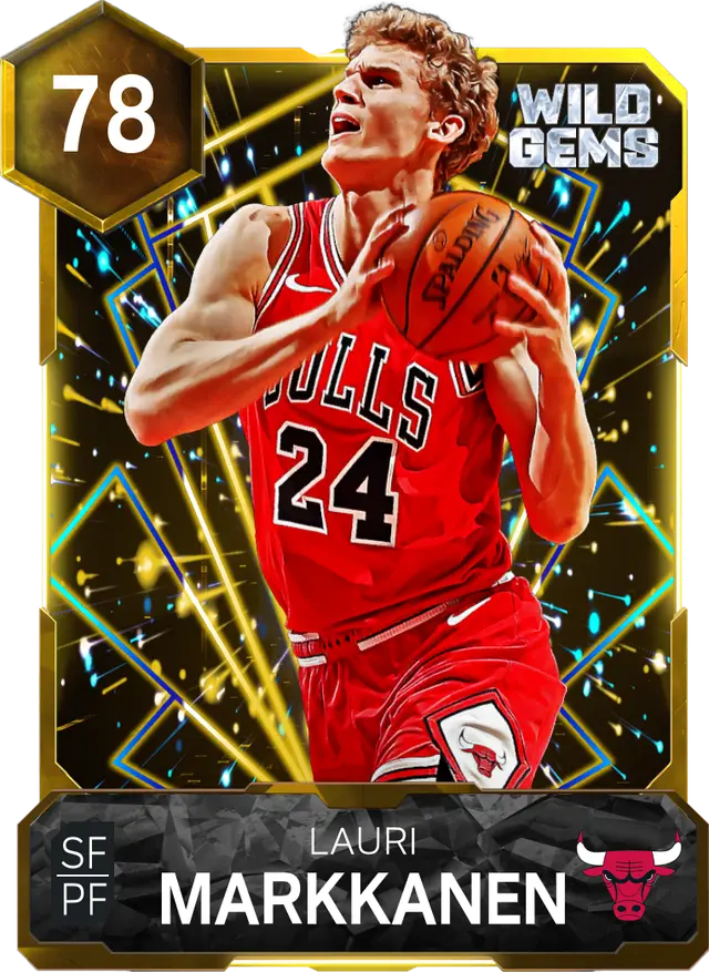 (GOLD) Lauri Markkanen (78 OVR)