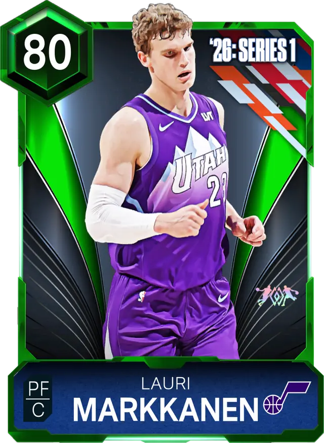 (EMERALD) Lauri Markkanen (80 OVR)