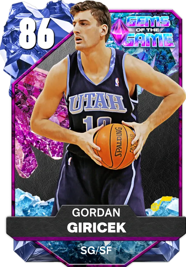 (SAPPHIRE) Gordan Giricek (86 OVR)
