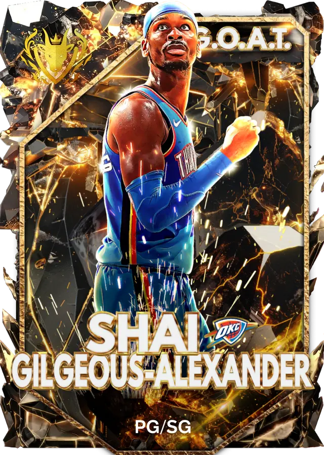 (GOAT) Shai Gilgeous-Alexander (99 OVR)