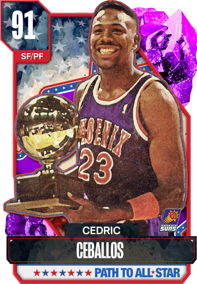 (AMETHYST) Cedric Ceballos (91 OVR)