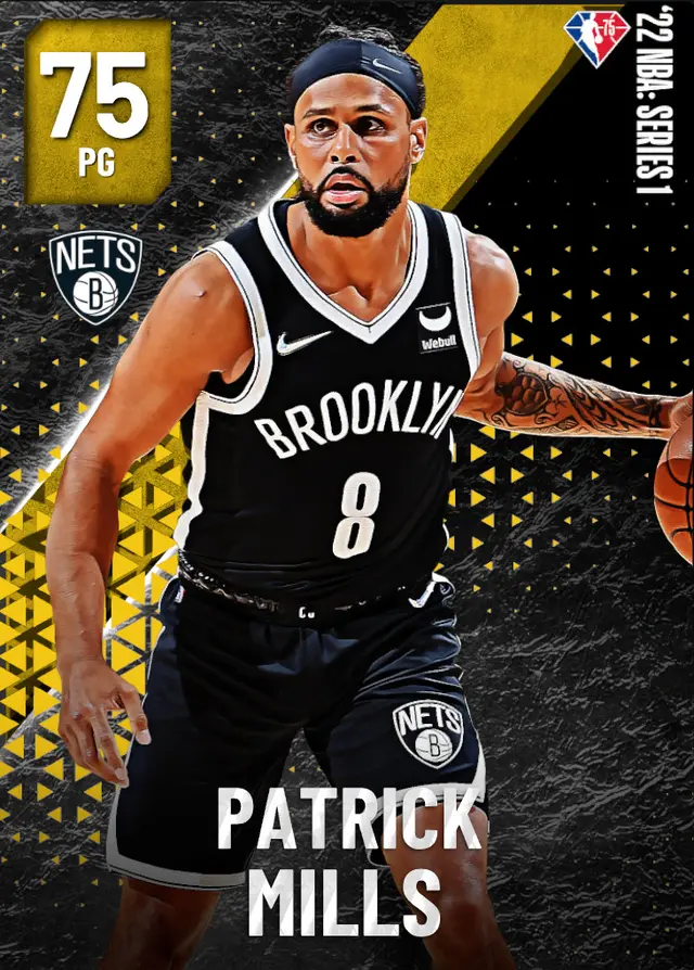 (GOLD) Patrick Mills (75 OVR)