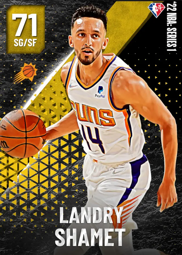 (GOLD) Landry Shamet (71 OVR)