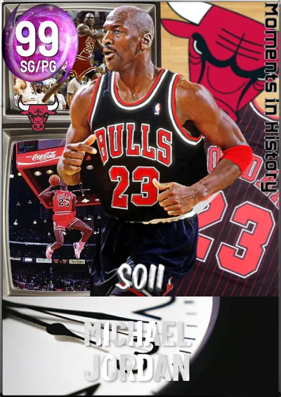 "Moments In History" Michael Jordan
