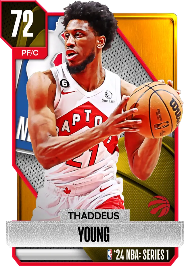 (GOLD) Thaddeus Young (72 OVR)
