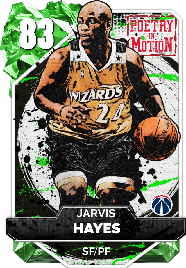 (EMERALD) Jarvis Hayes (83 OVR)