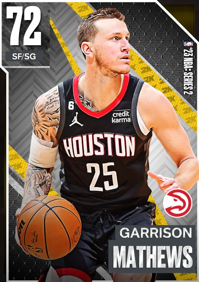 (GOLD) Garrison Mathews (72 OVR)