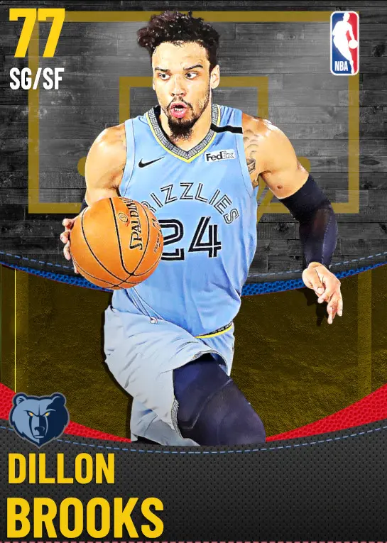 (GOLD) Dillon Brooks (77 OVR)