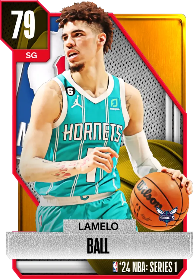 (GOLD) LaMelo Ball (79 OVR)