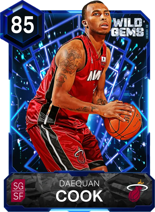 (SAPPHIRE) Daequan Cook (85 OVR)