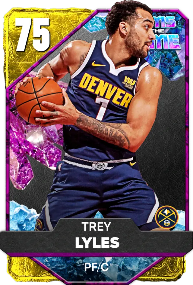(GOLD) Trey Lyles (75 OVR)