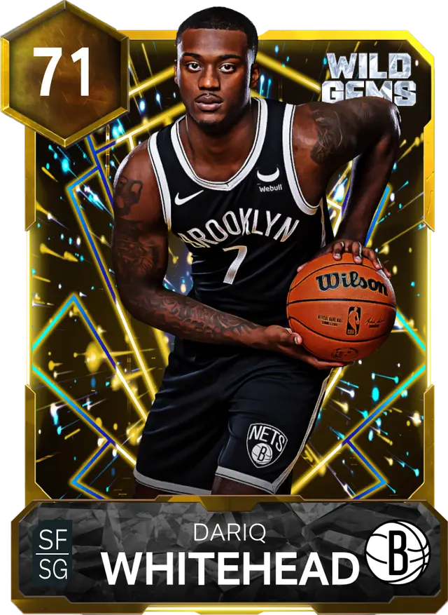 (GOLD) Dariq Whitehead (71 OVR)