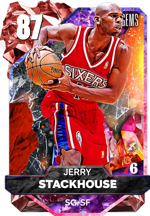 (RUBY) Jerry Stackhouse (87 OVR)