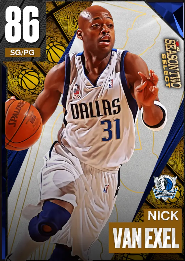 (SAPPHIRE) Nick Van Exel (86 OVR)