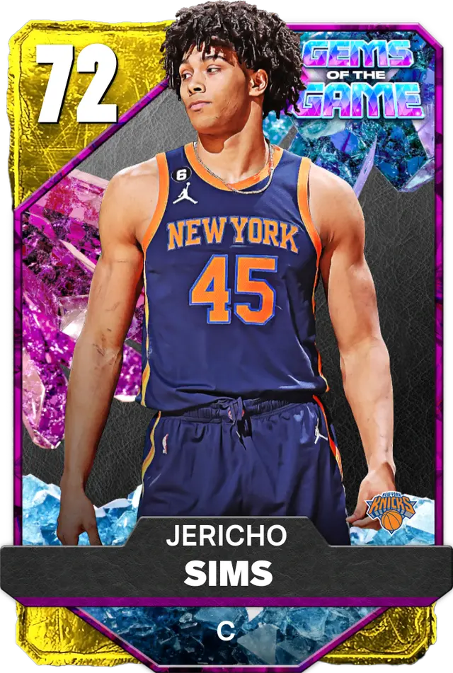 (GOLD) Jericho Sims (72 OVR)