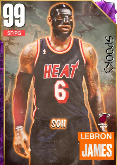 "SPOOKY" Masked LeBron James