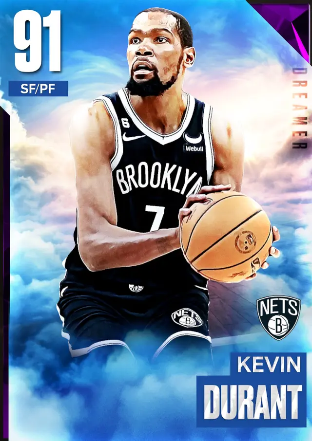 (AMETHYST) Kevin Durant (91 OVR)