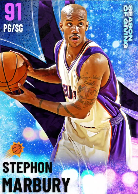 (AMETHYST) Stephon Marbury (91 OVR)