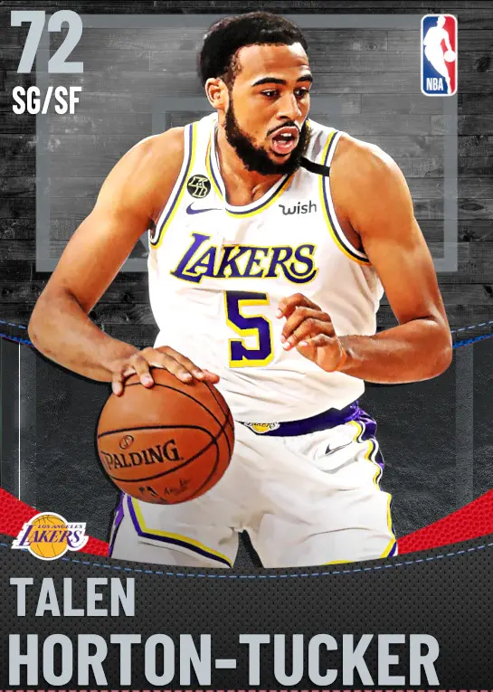 72 Talen Horton-Tucker | Los Angeles Lakers