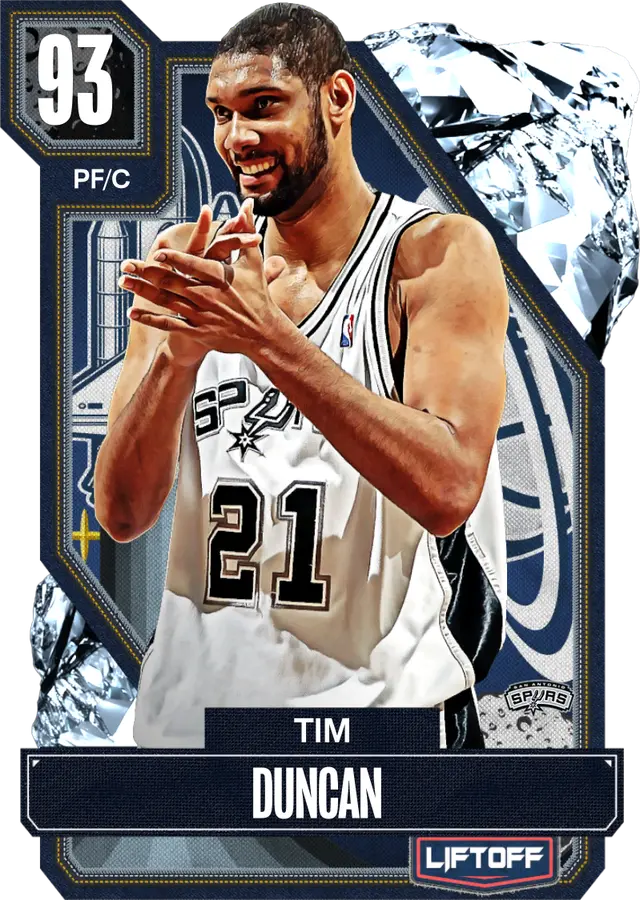 (DIAMOND) Tim Duncan (93 OVR)