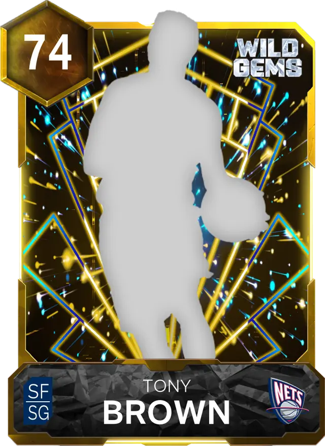 (GOLD) Tony Brown (74 OVR)