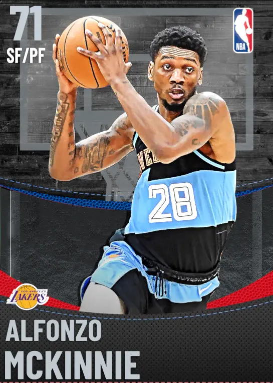 (SILVER) Alfonzo McKinnie (71 OVR)
