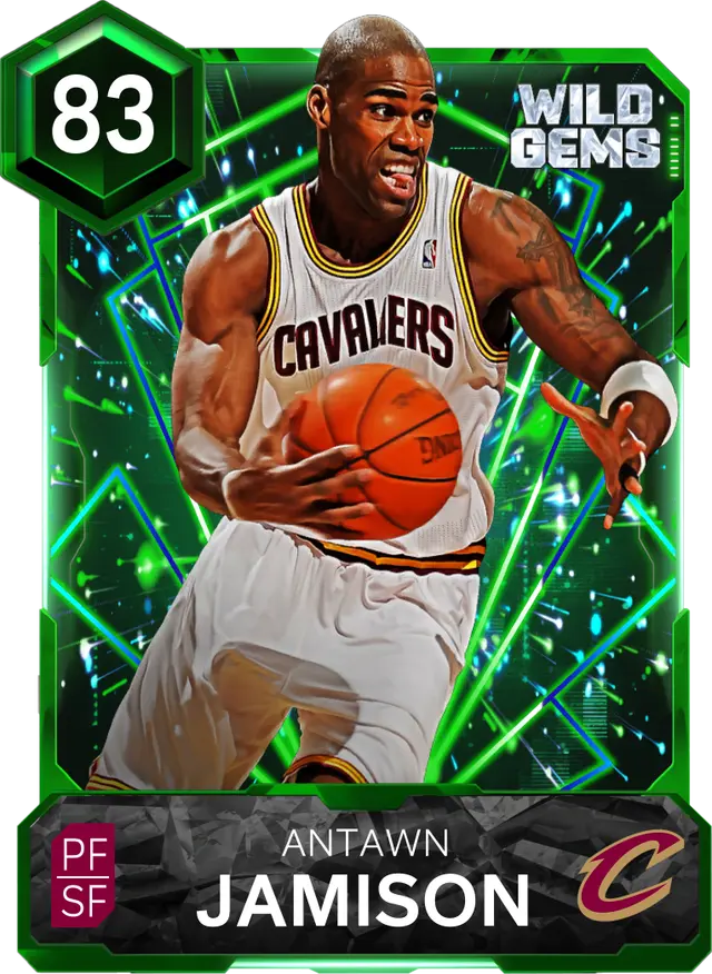 (EMERALD) Antawn Jamison (83 OVR)