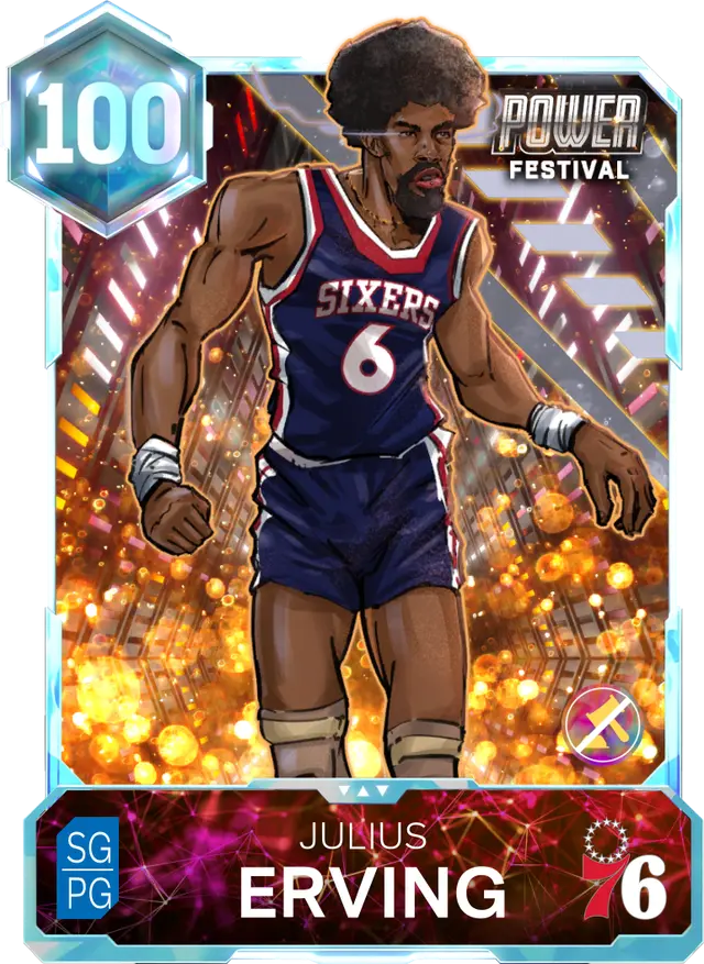 (100OVR) Julius Erving (100 OVR)