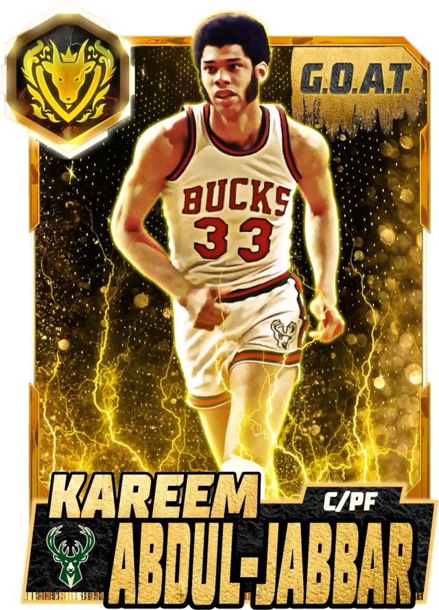 (GOAT) Kareem Abdul-Jabbar (99 OVR)