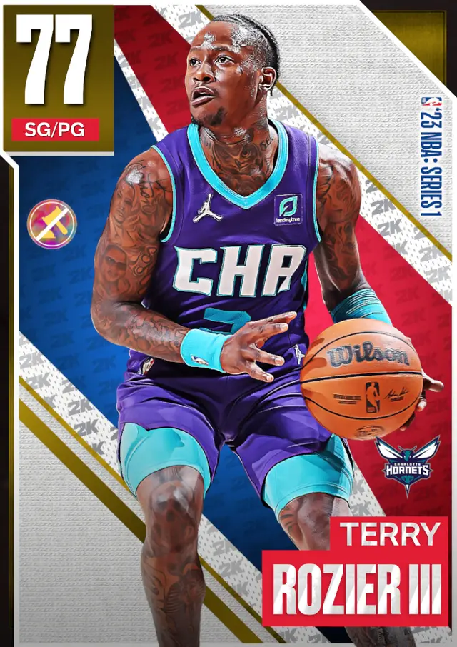 (GOLD) Terry Rozier III (77 OVR)