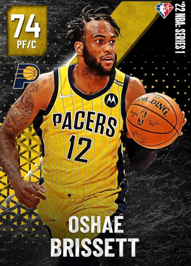 (GOLD) Oshae Brissett (74 OVR)