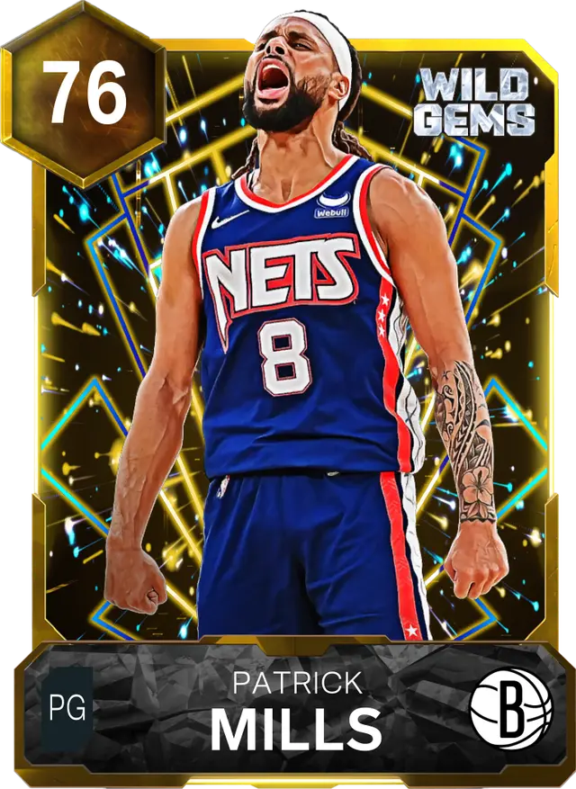 (GOLD) Patrick Mills (76 OVR)