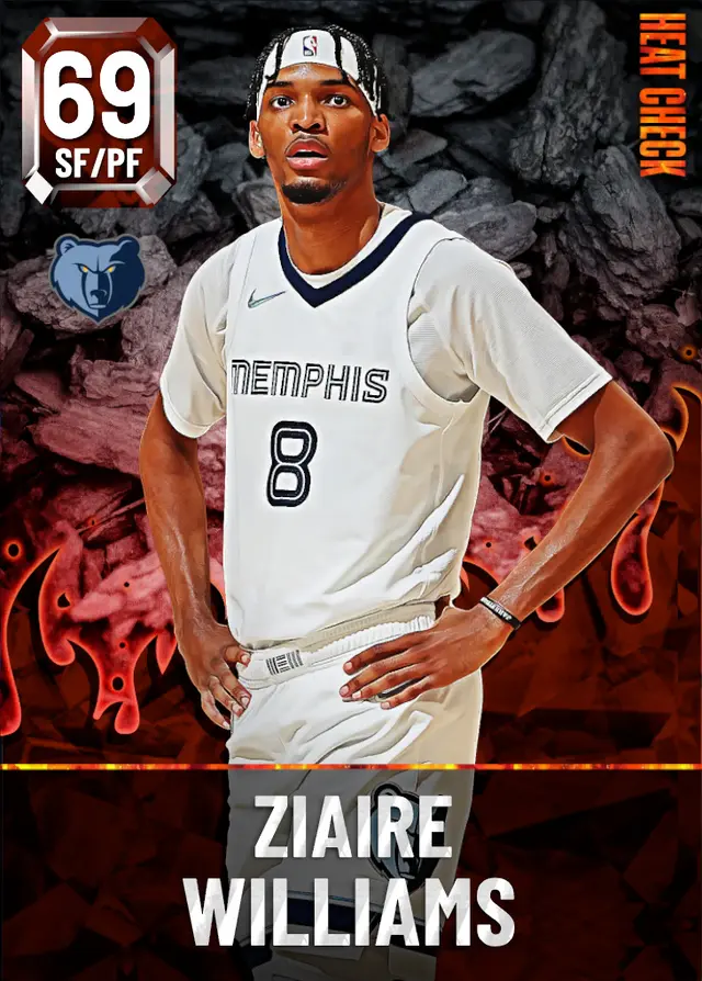 (GOLD) Ziaire Williams (69 OVR)