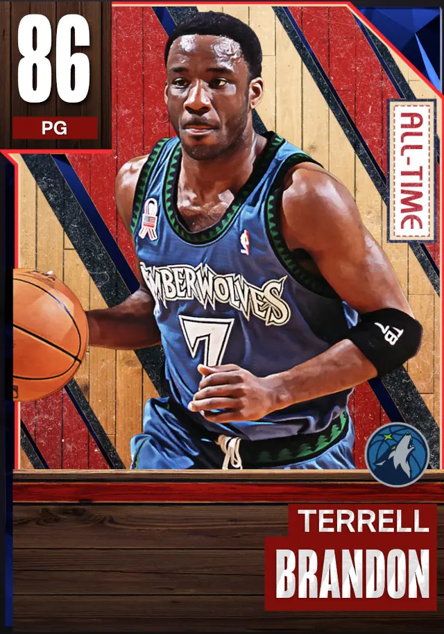 (SAPPHIRE) Terrell Brandon (86 OVR)